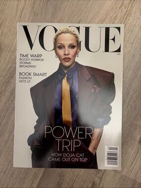 Vogue Magazine April 2026 Power Trip How Doja Cat Came Out On Top